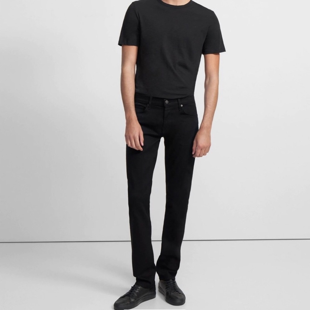 J Brand Men’s Tyler Trivor Black Slim Straight Jeans